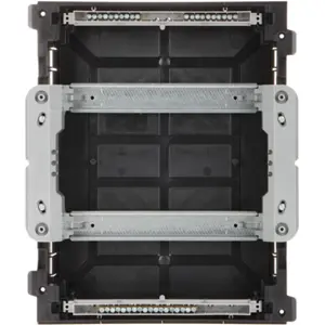 Caixa de distribuição de embutir para quadro elétrico - 2 filas - 24 módulos