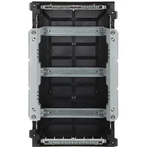 Caixa de distribuição de embutir para quadro elétrico - 3 filas - 36 módulos