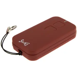 Telecomando universal para garagem 433.92Mhz (2 teclas) - vermelho - SeKi Open Plus 2