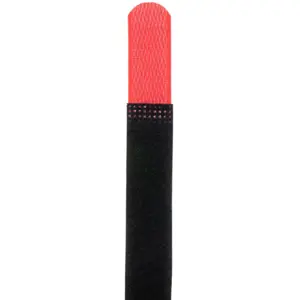 Abraçadeiras de velcro com presilha em metal 300x20mm - rojo - [10unid.]