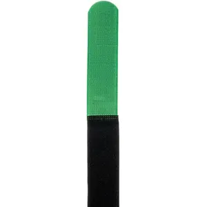 Abraçadeiras de velcro com presilha em metal 600x38mm - verde - [10unid.]