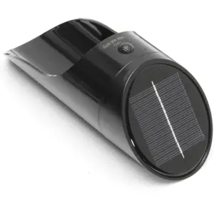 Aplique solar autónomo c/ sensor de movimento 3W 4000K Ø91x235mm