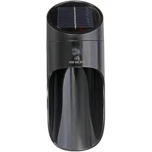 Aplique solar autónomo c/ sensor de movimento 3W 4000K Ø91x235mm