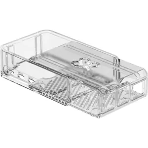 Caixa transparente (2 peças) deslizante para Raspberry Pi4 Model B - OKdo