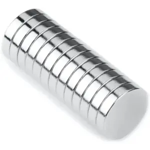 Íman Neodymium (NdFeB) redondo N42 Ø10x2mm