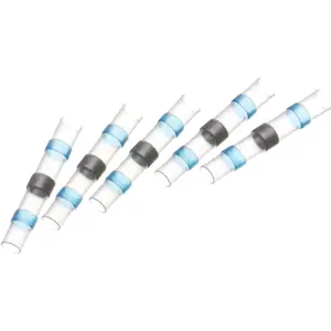 Ligador isolado de auto soldadura térmica estanque 1.5..2.5mm² - azul
