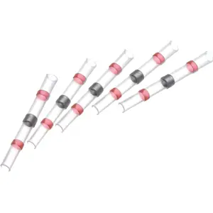 Ligador isolado de auto soldadura térmica estanque 0.5..1.0mm² - vermelho