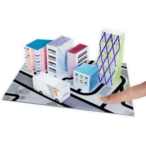 Pack didático Cidade de Papel com tinta condutora - Bare Conductive