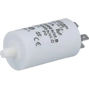 Condensador para motor 8uF 425VAC Ø32x55mm
