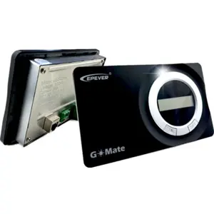 Controlador de carga solar PWM (3 estágios) de embutir com LCD - 12/24VDC 30A - EPever GoMate