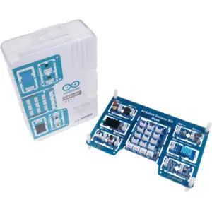 Kit de iniciação de sensores Arduino (via Shield) com 10 sensores e 12 projectos