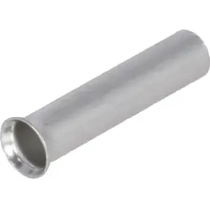 Ponteira não isolada para fio 2.5mm² 12mm