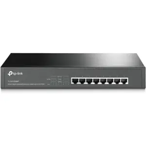 Switch 8P (8PoE+) Gigabit 10/100/1000Mbps montable en rack