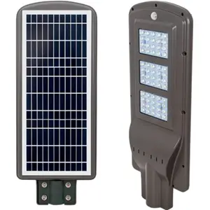 Candeeiro de Rua solar c/ sensor de movimento e luminosidade 60W 6000K 1500lm IP65 - Lumit