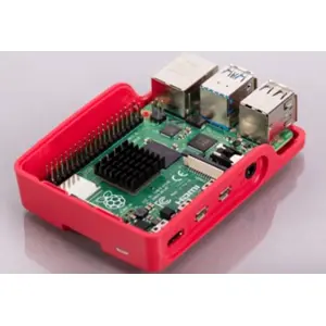 Dissipador com ventoinha para caixa original Raspberry Pi 4 - Case Fan