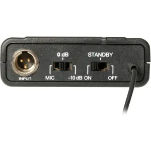 Microfone portátil UHF