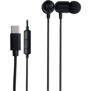 Auriculares intraaurales con micrófono USB-C - negro