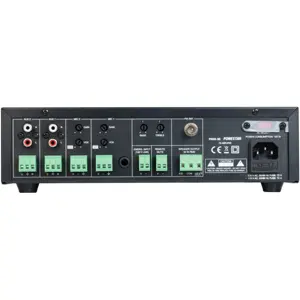 Amplificador de instalação de linha de 100V 30W com USB/MP3/FM