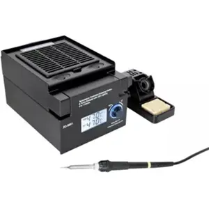 Estação de soldadura digital 3-em-1 c/ extrator de fumo e iluminação LED - ZD-8951