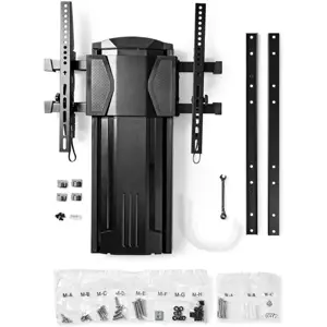 Suporte de parede vertical para LCD de 37'' a 60'' (94..152.4cm) - preto
