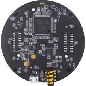 Placa de desenvolvimento ReSpeaker Mic Array V2.0 c/ 4 microfones