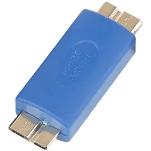 Adaptador micro-USB3.0 macho - macho
