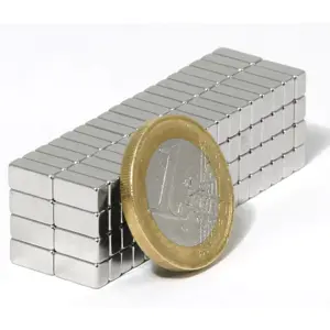 Íman Neodymium (NdFeB) bloco N45 8x4x3mm