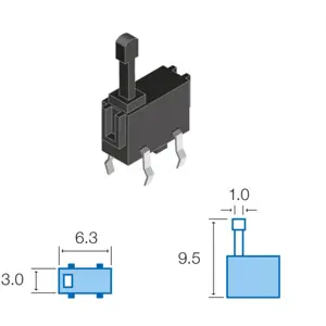 Interruptor de fin de carrera 3.0x6.3(9.5)mm