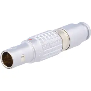 Ficha LEMO 0B  circular 5 pinos macho 700V 6.5A - para cabo