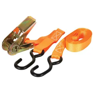 Cinta de seguridad con carraca de trinquete máx. 500 kg - 4.5mx25mm