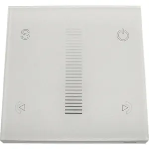 Regulador de fluxo luminoso (dimmer) para iluminação LED s/ fio 2.4GHz touch de superficie