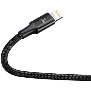 Cabo de dados e carregamento USB-C -> Micro-USB/USB-C/Lightning (3 em 1) PD 20W - preto - 1.5m