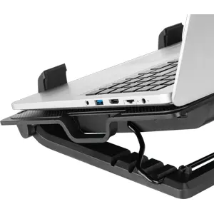 Dissipador para computador portátil (14-17'') 370x265mm - preto