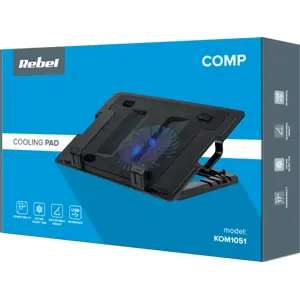 Dissipador para computador portátil (14-17'') 370x265mm - preto