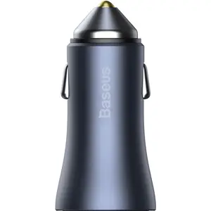 Cargador de mechero 12-24V 40W Dual-port + cable USB-C