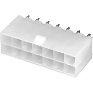 Ficha Mini-Fit 14 pinos (2x7) macho p/ PCB