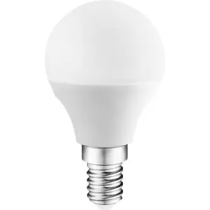 Lâmpada LED E14 G45 230V 7W 3000K (branco quente) 840lm