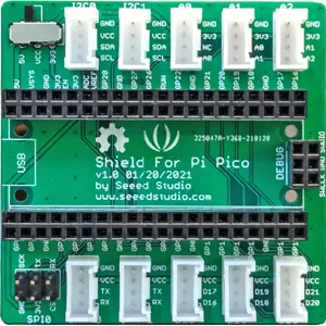 Módulo Shield Grove compatível com Raspberry Pi Pico - Shiel for Pi Pico v1.0