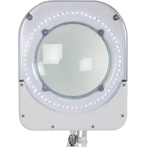 Candeeiro com lupa Ø152mm (5 dioptrias) e com luz LED (10W)