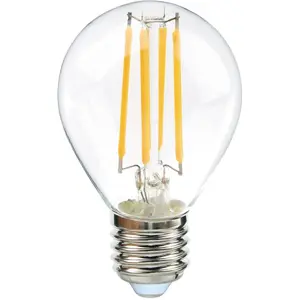Lâmpada LED tipo filamento E27 G45 230V 4W 4000K (branco neutro) 400lm