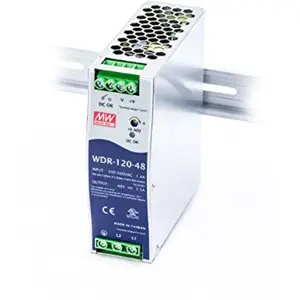 Fonte de alimentação para calha DIN 48VDC 2.5A 120W