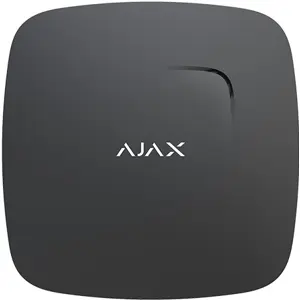 Detector de fumo e sensor de temperatura 868MHz para alarme Ajax - preto