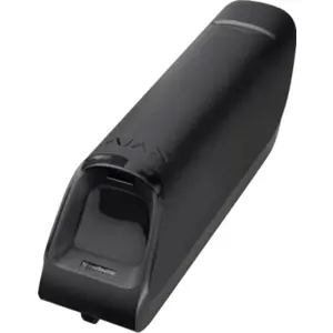 Detector PIR tipo cortina sem fios para alarme Ajax - preto