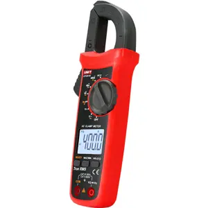 Pinça amperimétrica (400Aac 600Vac/dc 40MΩ T-RMS Auto-Range Min/Max NCV)