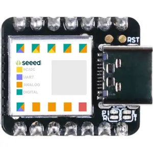 Microcontrolador Seeeduino XIAO (SAMD21) con pines pre-soldados