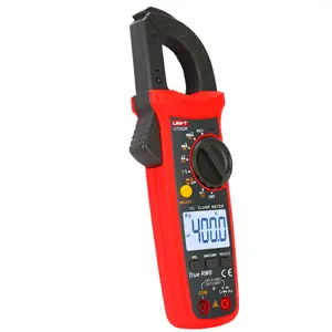Pinça amperimétrica (400Aac 600Vac/dc 40MΩ Cap. °C T-RMS Auto-Range Min/Max NCV)