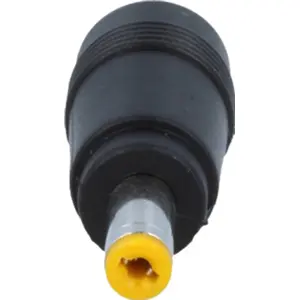 Adaptador DC macho Ø5.5x2.1mm - DC fêmea ø4.8x1.7mm para computador portátil (C1) COMPAQ, HP, ASUS