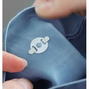 Fecho magnético tipo botão Neodymium (NdFeB) para têxtil  Ø14.5mm