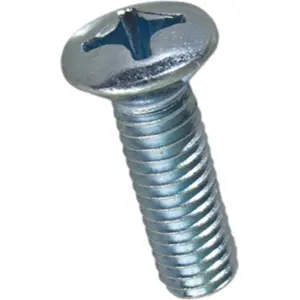 Parafuso cabeça cónica de aço zincado M3x8mm Phillips PH1