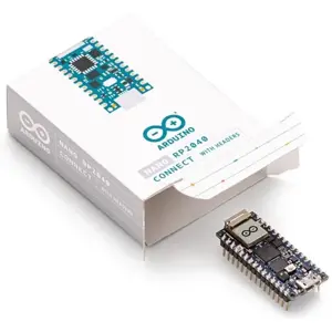 Microcontrolador Arduino Nano RP2040 Connect com barras de pinos